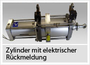 Zylinder mit elektrischer Rückmeldung